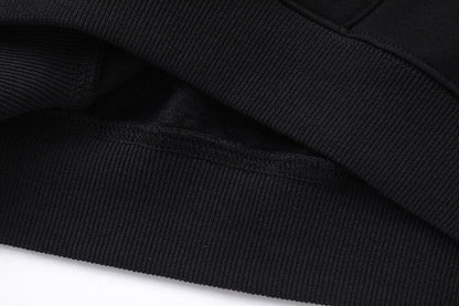 Denim Tears The Black Cotton Wreath Hoodie