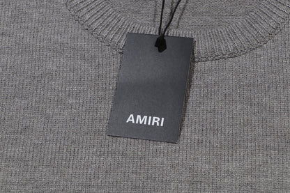 AMIRI MA Short Sleeve Sweater