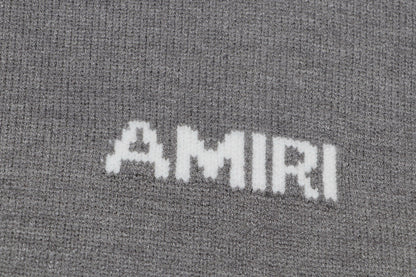 AMIRI MA Short Sleeve Sweater