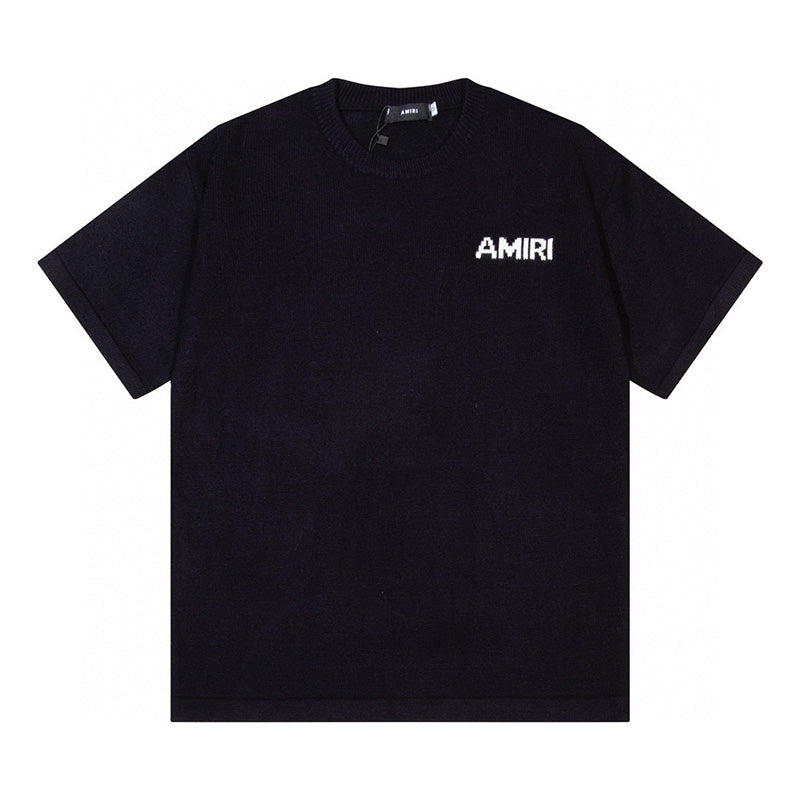 AMIRI MA Short Sleeve Sweater