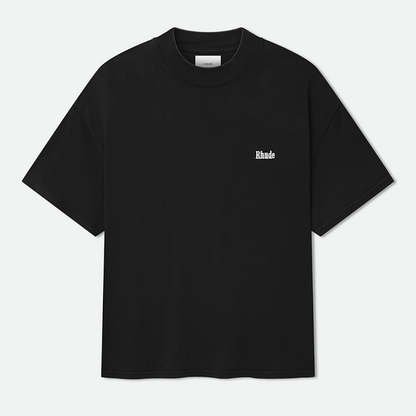 RHUDE ClassIque Mock Nnck Tee