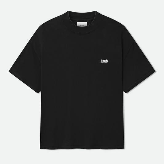 RHUDE ClassIque Mock Nnck Tee