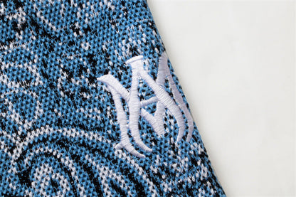 AMIRI Bandana Print B-Ball Drawstring Shorts