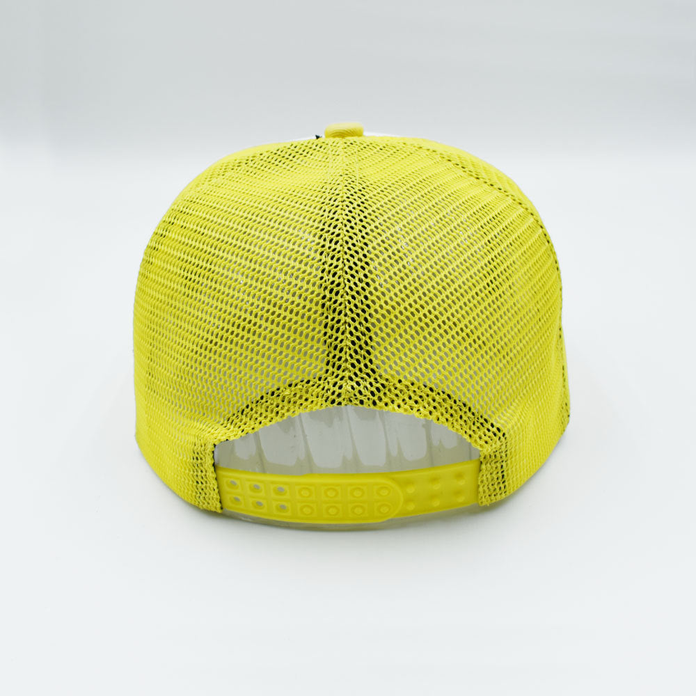 RHUDE TRUCKER CAP Yellow