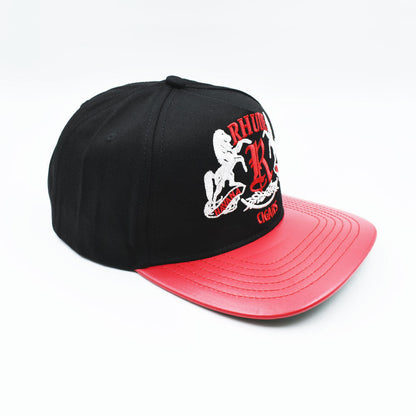 RHUDE TRUCKER CAP Red Black