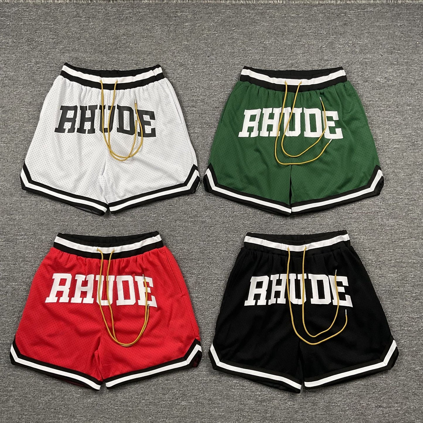 RHUDE Collegiate Shorts