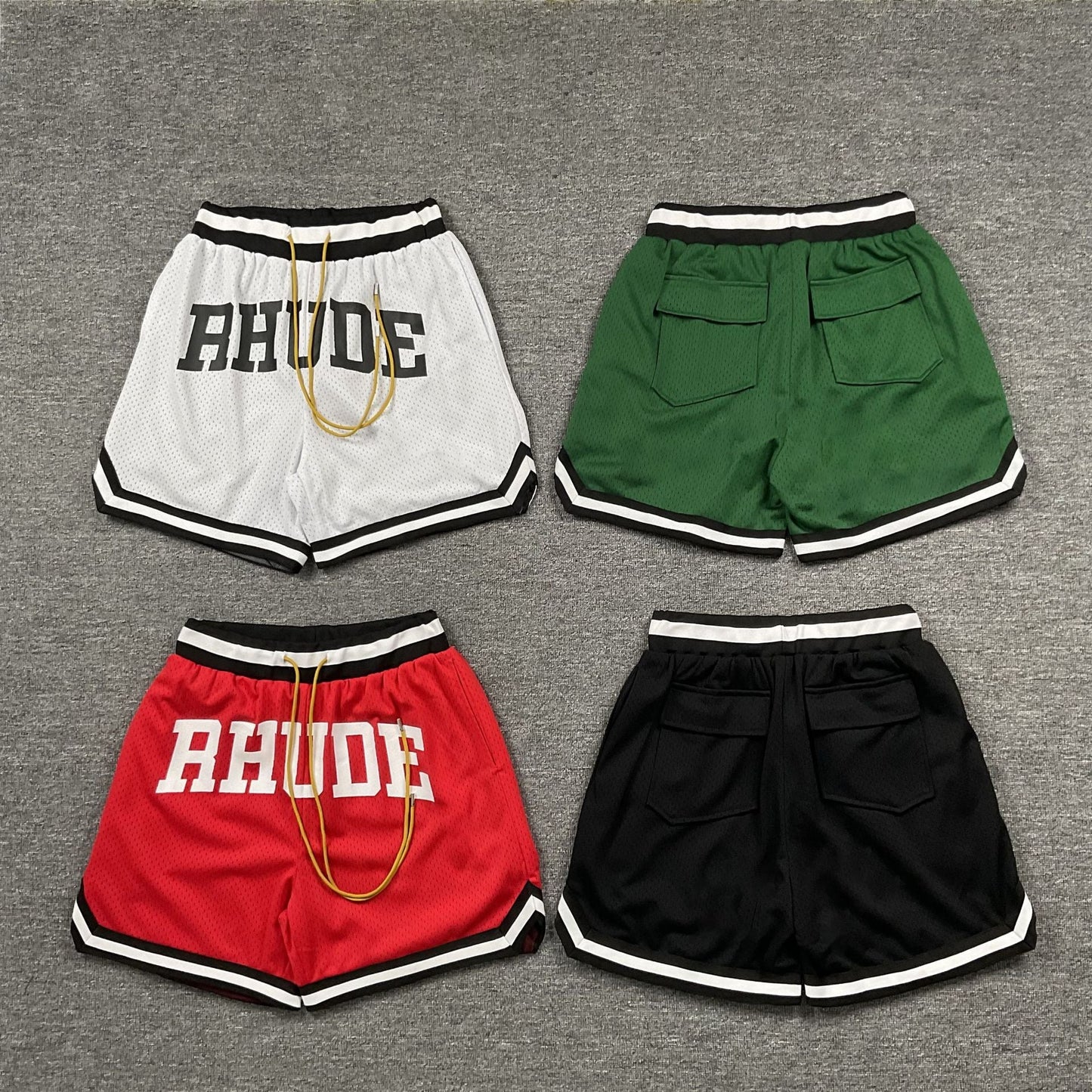 RHUDE Collegiate Shorts