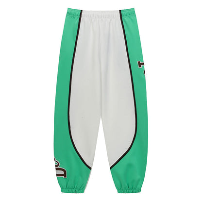 Denim Tears Green White Track Pants