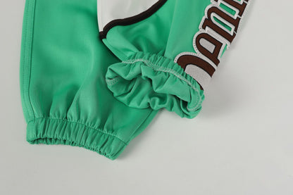Denim Tears Green White Track Pants