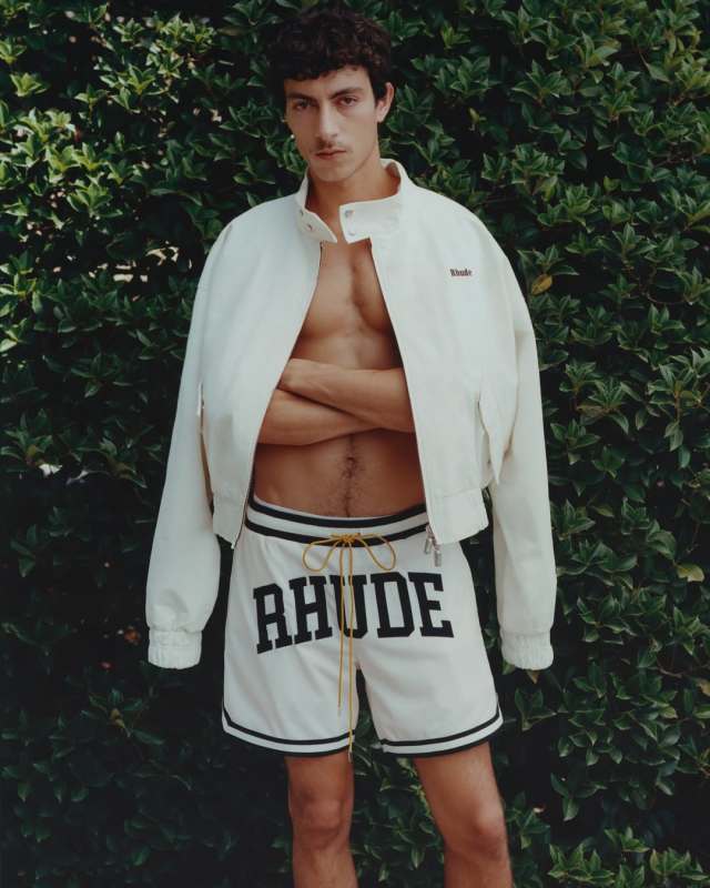 RHUDE Collegiate Shorts