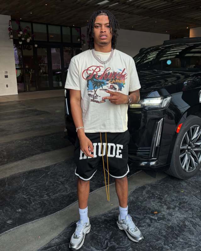 RHUDE Collegiate Shorts