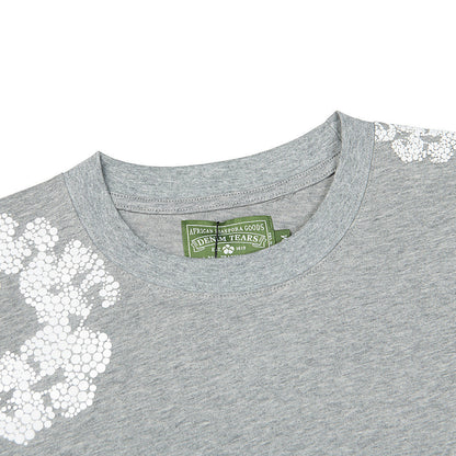 Denim Tears Crystal Patch Cotton logo Design T-Shirts