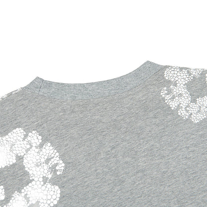 Denim Tears Crystal Patch Cotton logo Design T-Shirts