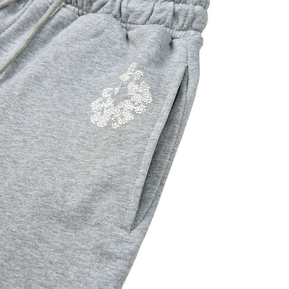 Denim Tears Crystal Patch Cotton logo Design Shorts