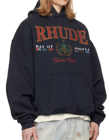 RHUDE Bay Of Angels Yacht Hoodie