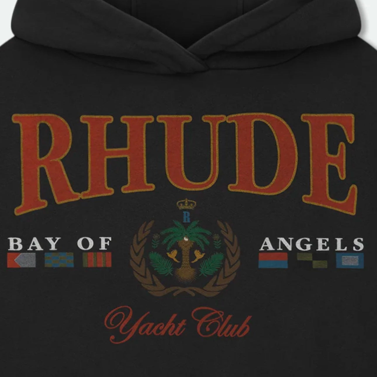 RHUDE Bay Of Angels Yacht Hoodie