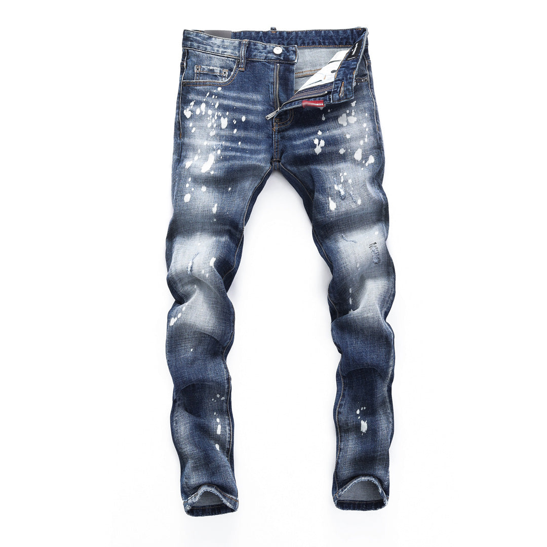 New-DSQ2 Ink splash 2024ss Jeans