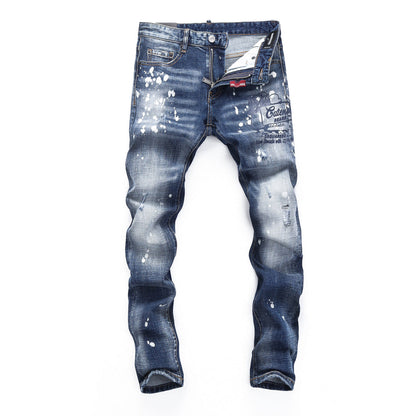New-DSQ2 Ink splash 2024ss Jeans