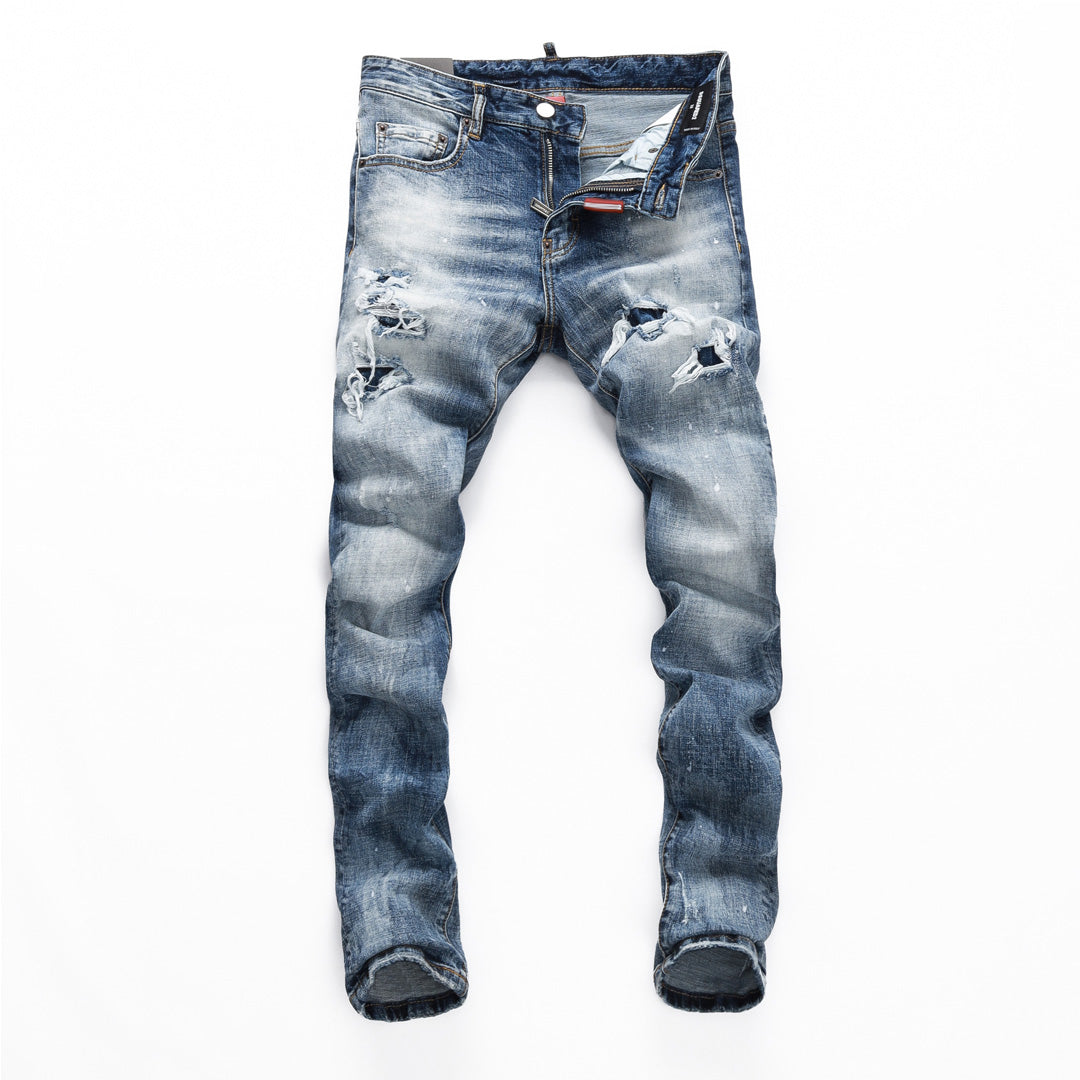 New-DSQ2 Ink splash 2024ss Jeans