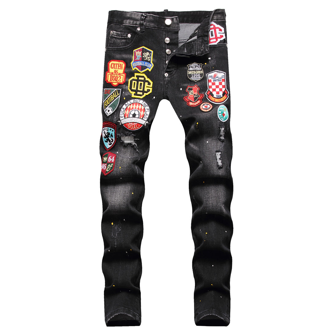 New-DSQ2 24ss printing Jeans