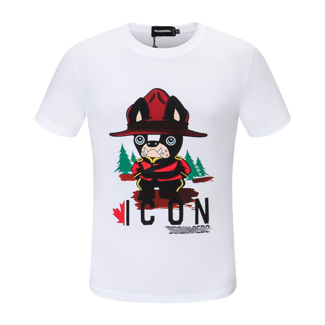 New-D2 Print 24ss T-shirt