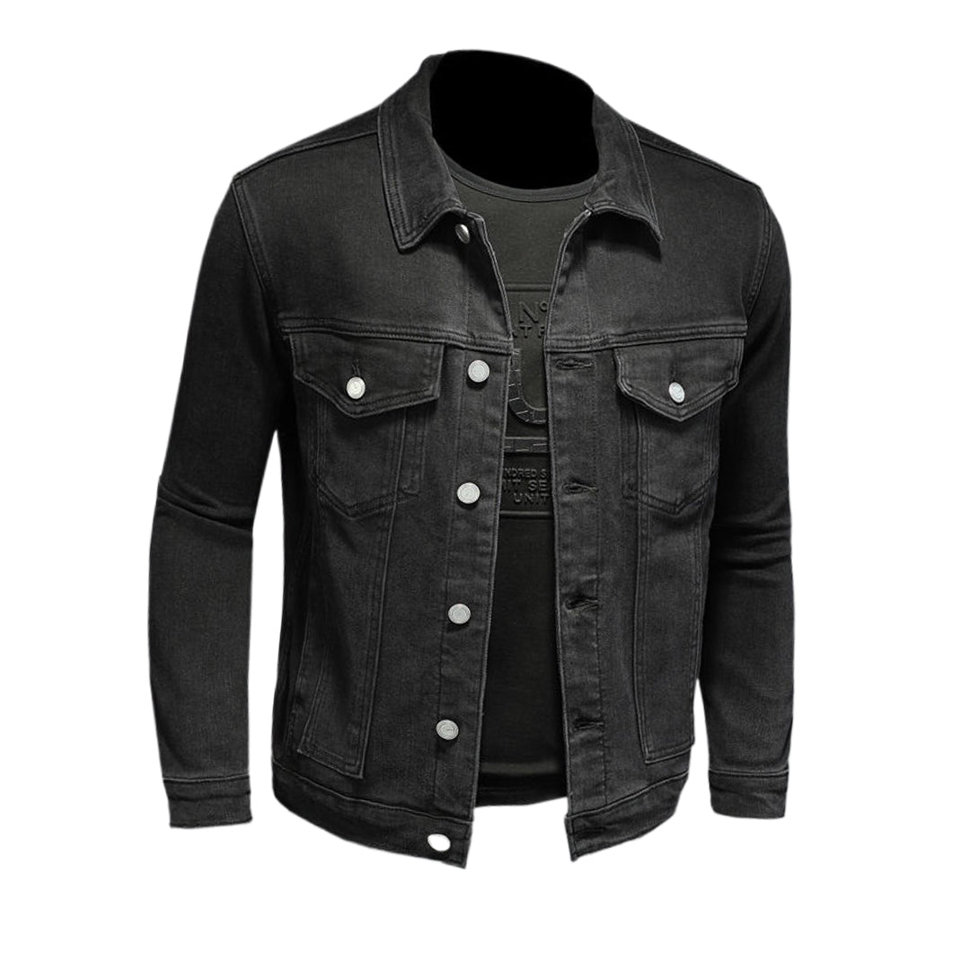 New-DSQ2 2024ss Black Denim Jacket