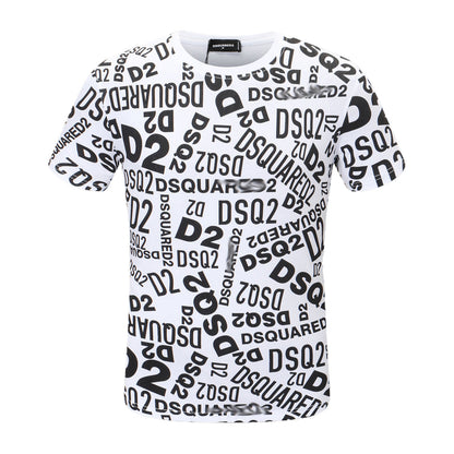 New-D2 Print 2025ss  Man T-shirt