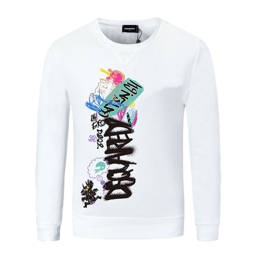 New-DSQ2 2024ss Printing Sweatshirt