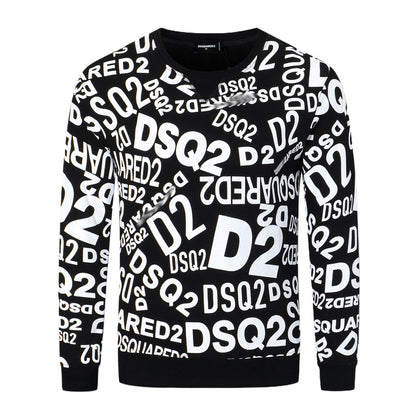 New-DSQ2 2024ss printing sweatshirt