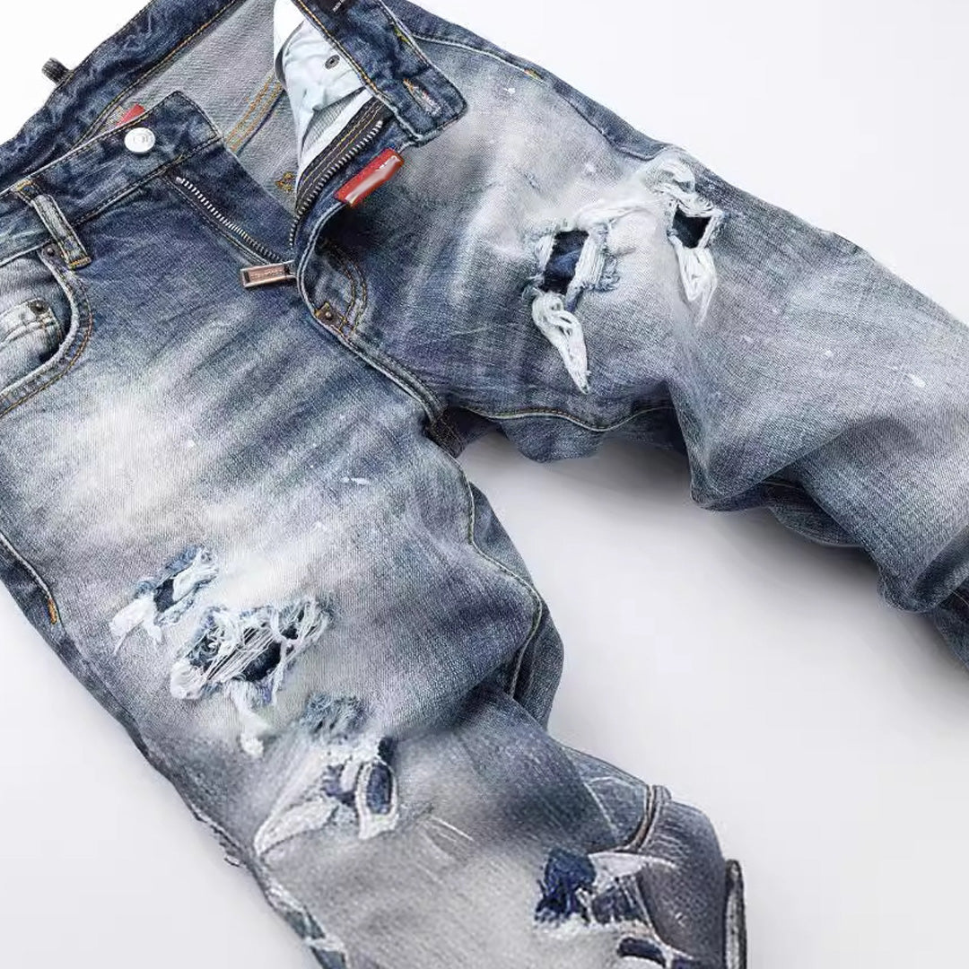 New-DSQ2 Ink splash 2024ss Jeans