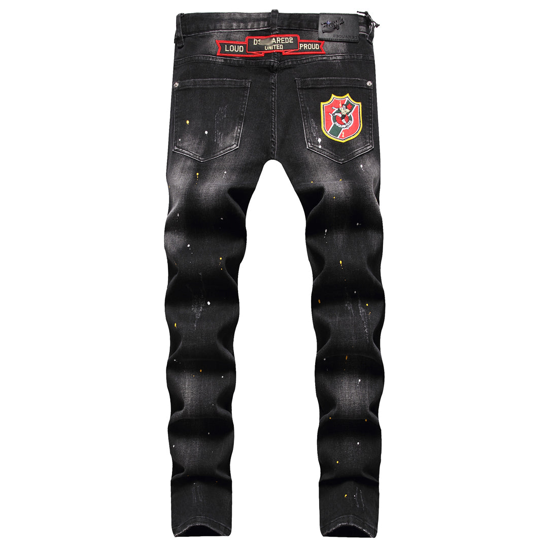 New-DSQ2 24ss printing Jeans