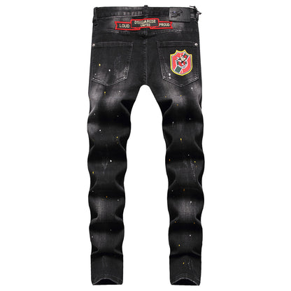 New-DSQ2 24ss printing Jeans