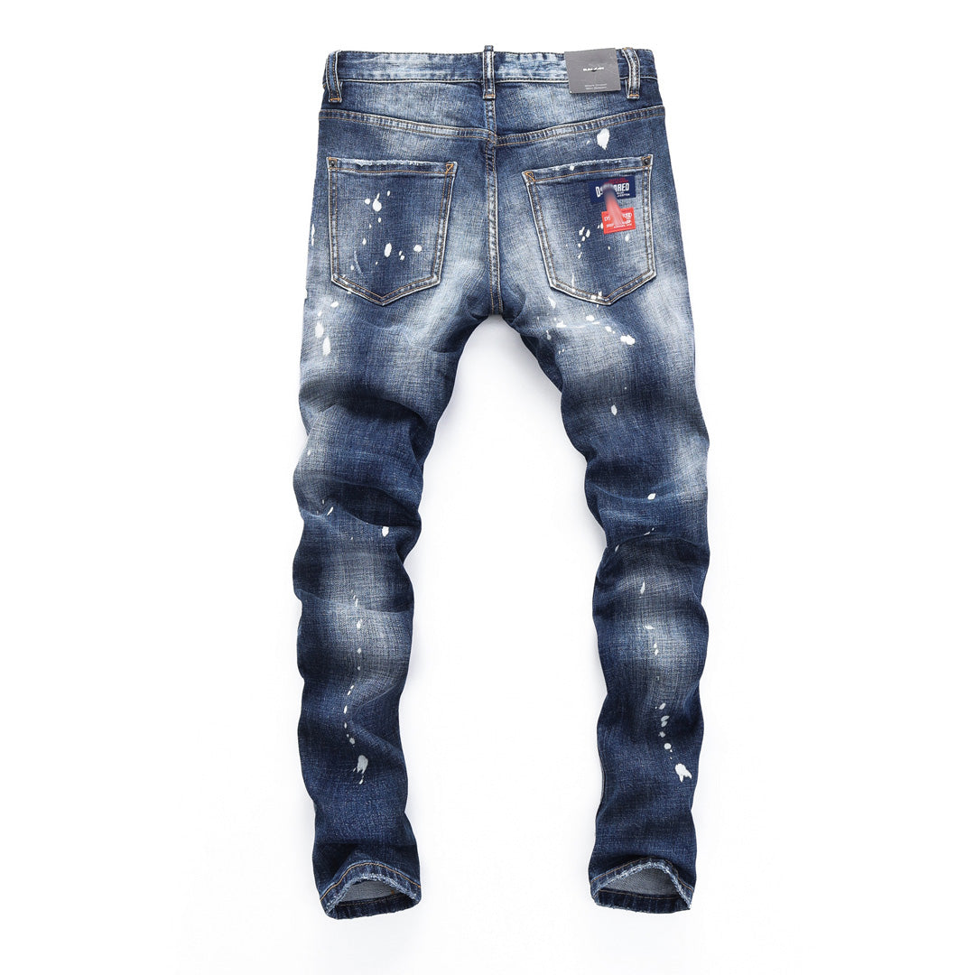 New-DSQ2 Ink splash 2024ss Jeans
