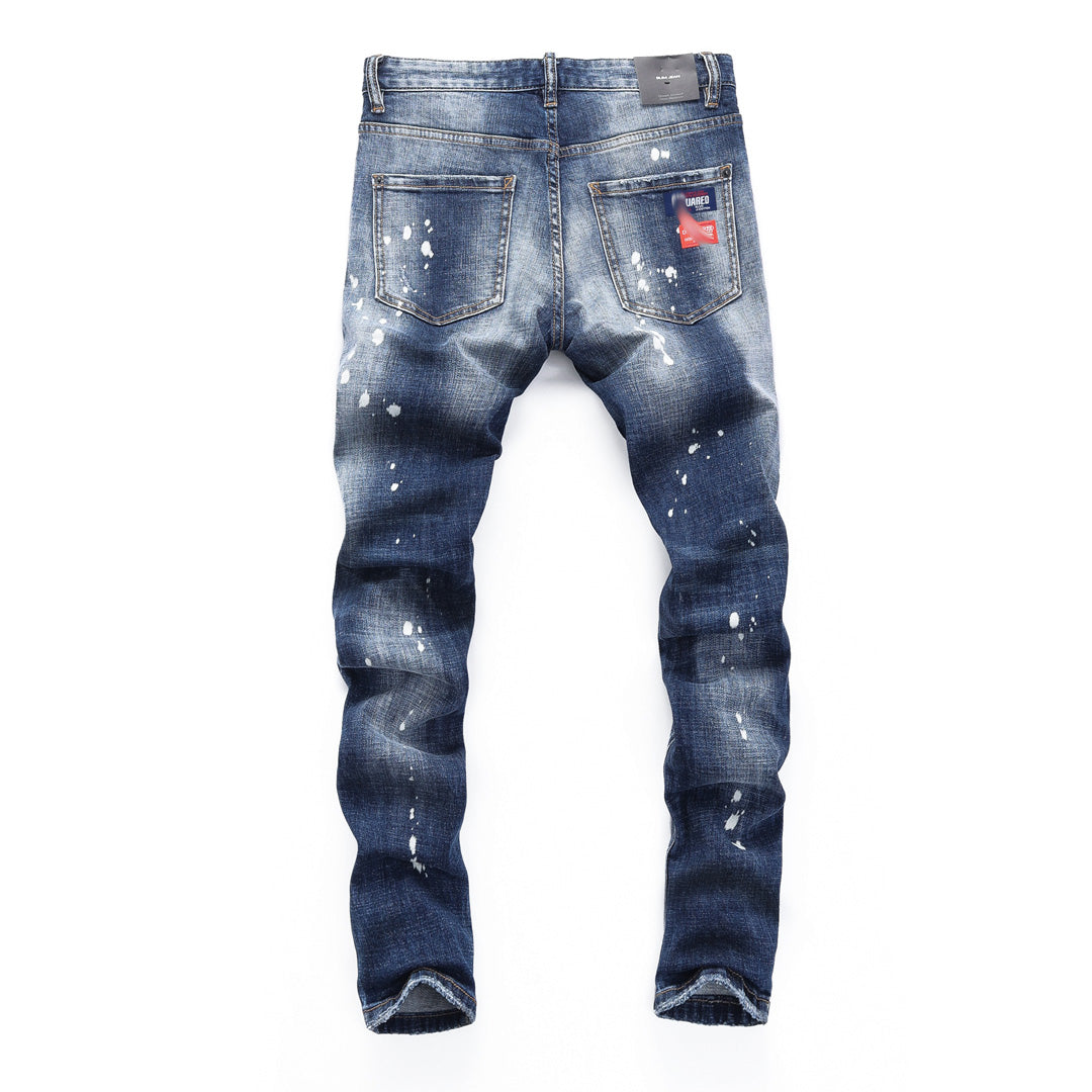 New-DSQ2 Ink splash 2024ss Jeans