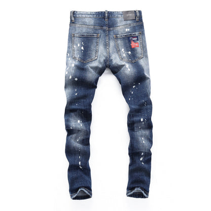 New-DSQ2 Ink splash 2024ss Jeans