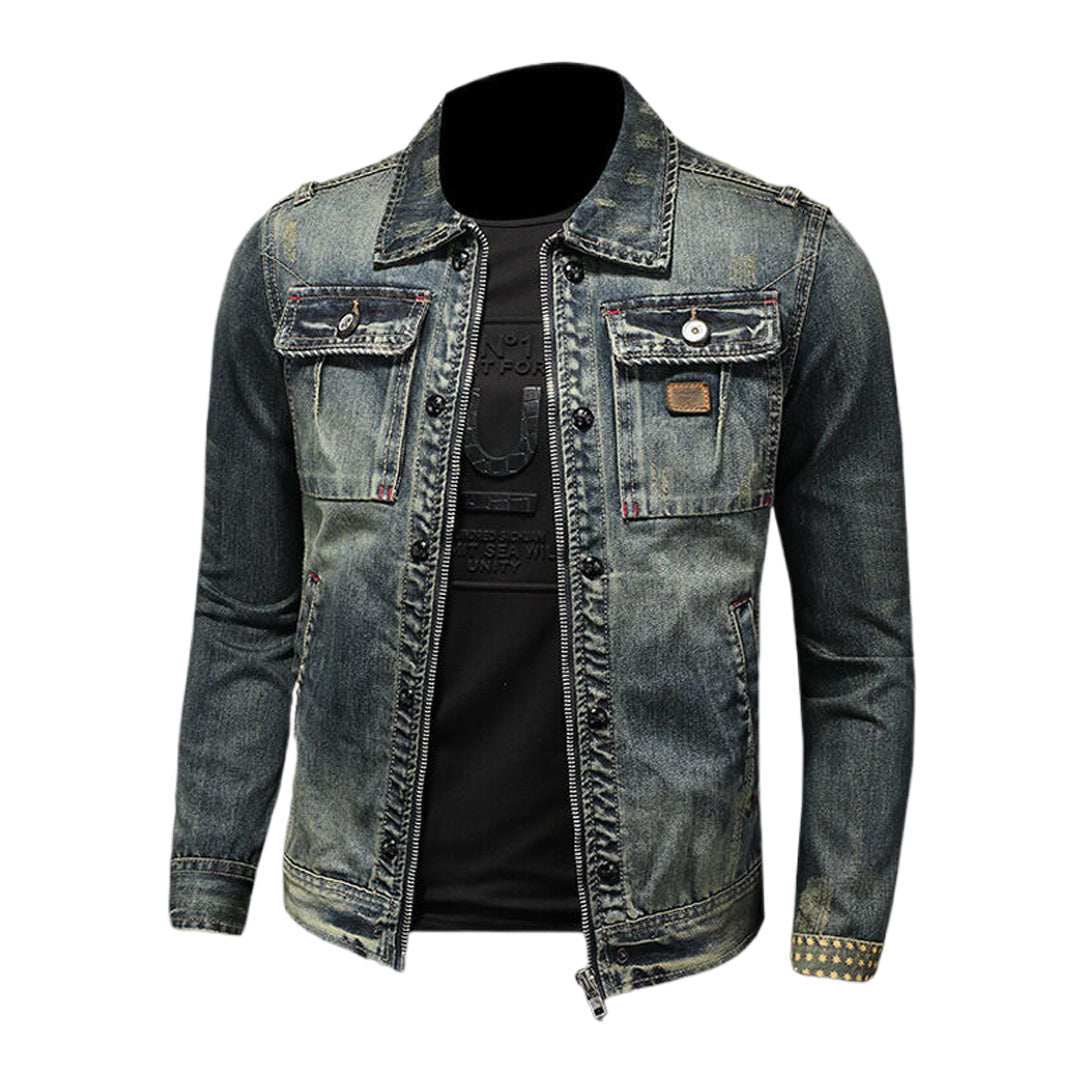 New-DSQ2 2024ss Retro Denim Jacket