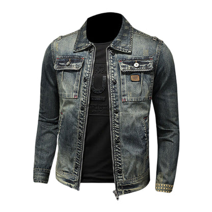 New-DSQ2 2024ss Retro Denim Jacket