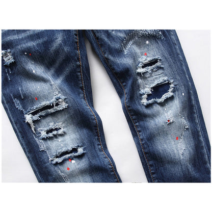 New-DSQ2 Multiple Hole posts Jeans