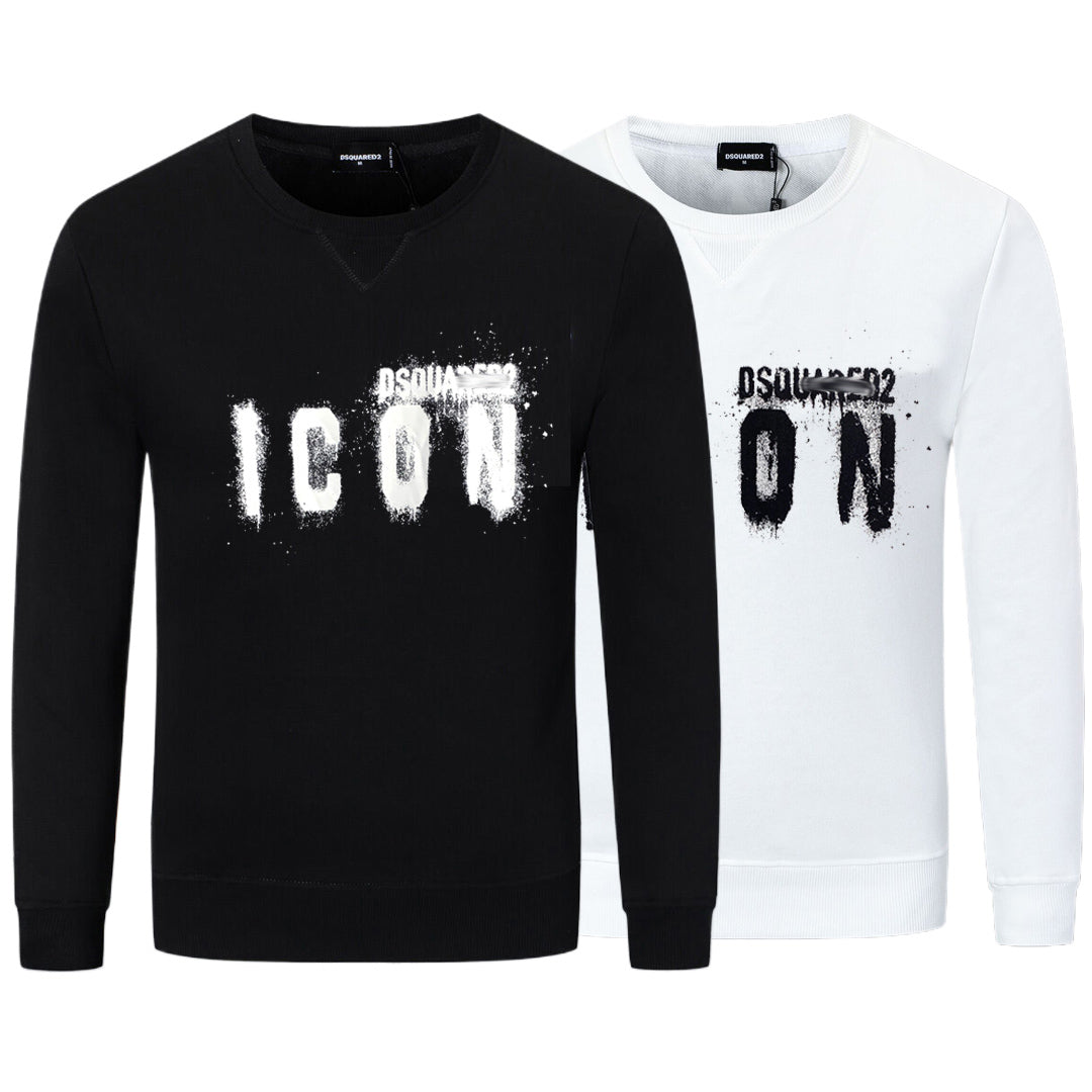 New-DSQ2 2024ss ICON Printing Sweatshirt