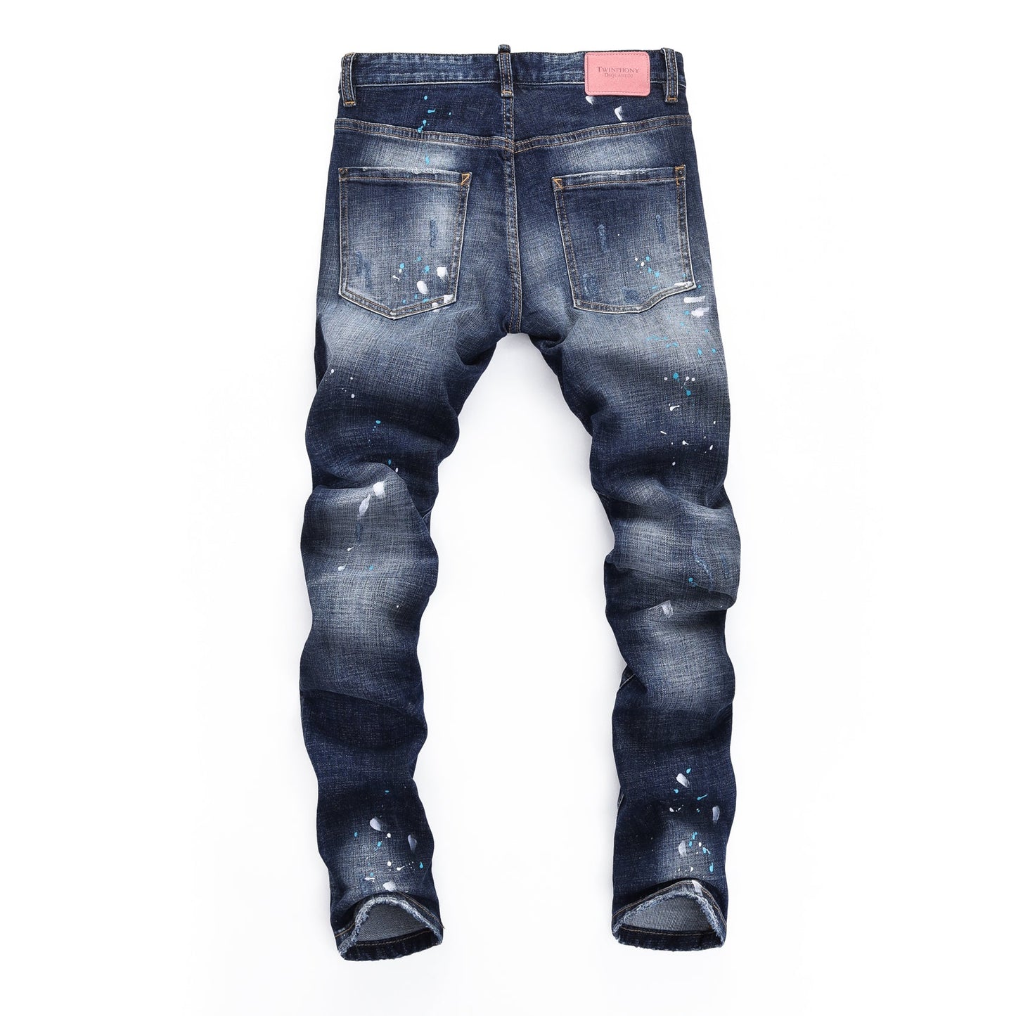 New-DSQ2 Nightclub ripped skinny jeans