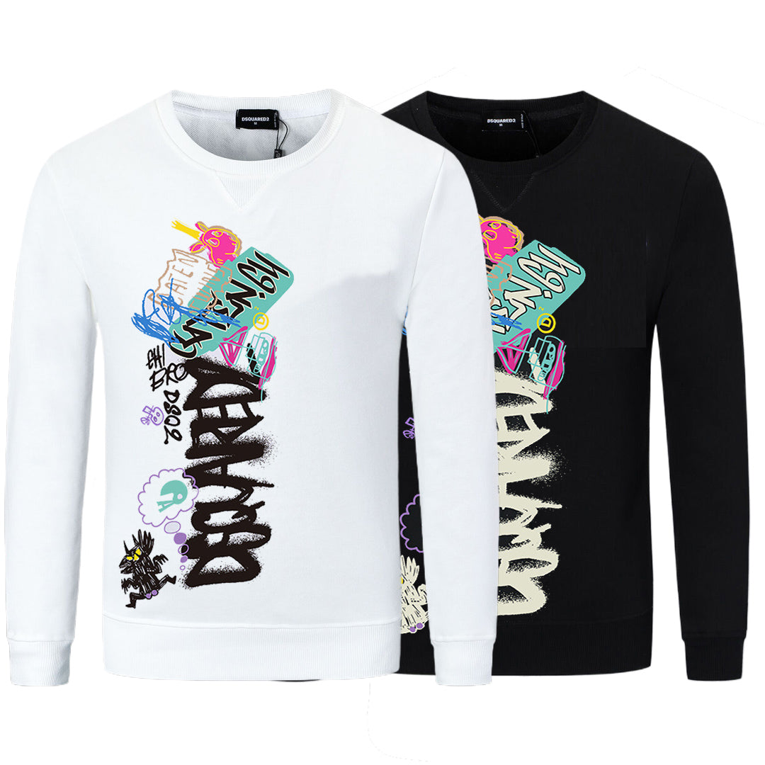 New-DSQ2 2024ss Printing Sweatshirt