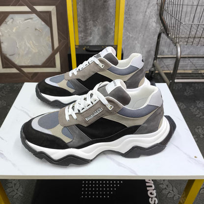 NEW-DSQ2 Leather sneakers