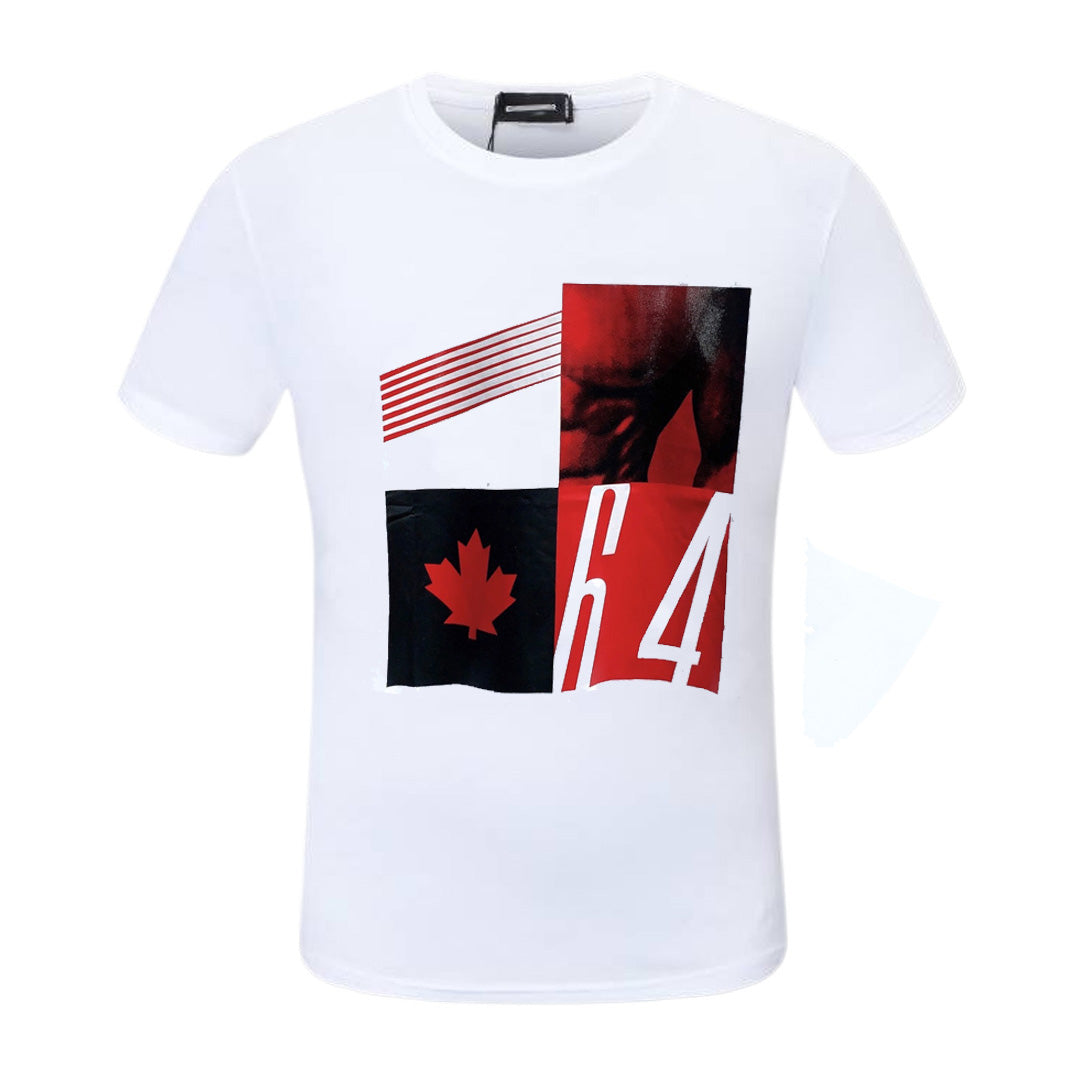 New-D2 Print 2024ss  Man T-shirt