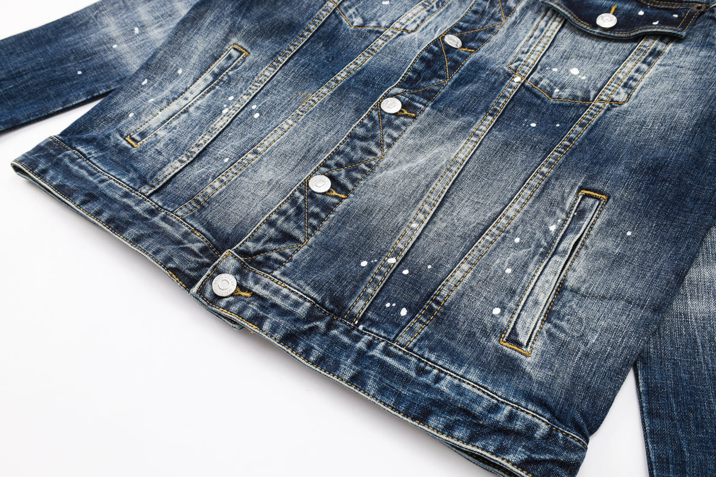 New-DSQ2 2025ss Man Denim Jacket