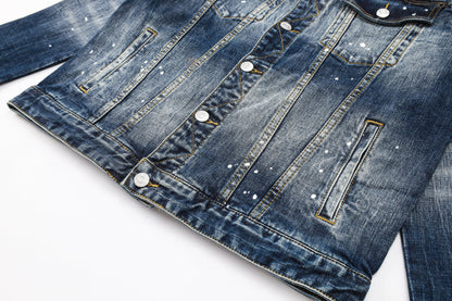 New-DSQ2 2025ss Man Denim Jacket