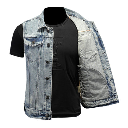 New-DSQ2 24ss cowboy Denim vest