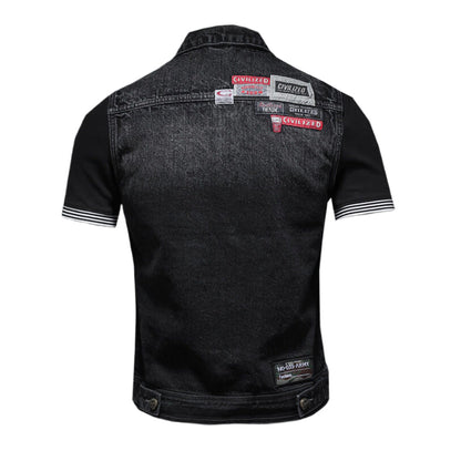 New-DSQ2 24ss cowboy Denim vest