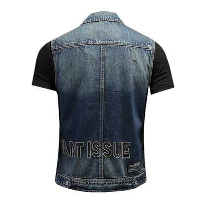 New-DSQ2 24ss cowboy Denim vest