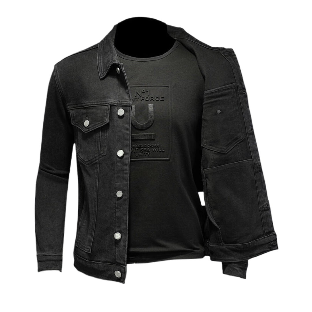 New-DSQ2 2024ss Black Denim Jacket