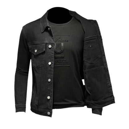 New-DSQ2 2024ss Black Denim Jacket